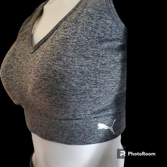 PUMA | Performance Sports Bra | 2 pack | black and grey | NIB - Picture 5 of 6